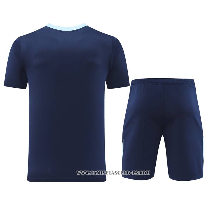 Chandal del Francia 24-25 Manga Corta Azul - Pantalon Corto